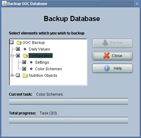 Backup Database